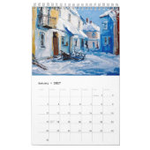Levendige Impasto Kunstkalender 2026 Kalender (Jan 2027)