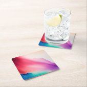 Levendige indrukking kartonnen onderzetters (Insitu)