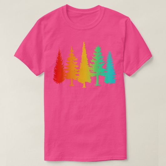 Levendige intense natuur t-shirt (Design voorkant)