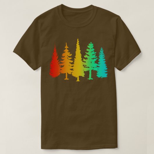 Levendige intense natuur t-shirt (Design voorkant)