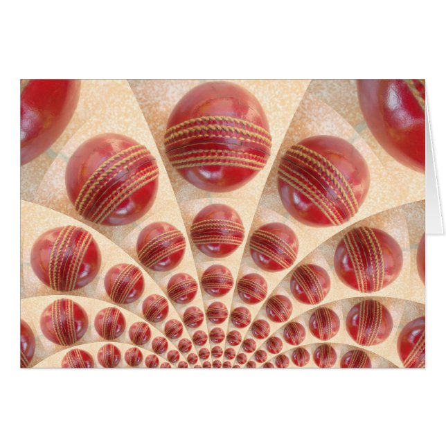 Levendige internationale cricket Red Leather Ball (Voorkant Horizontaal)