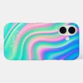Levendige Iridescente Golfstroom Case-Mate iPhone Case (Achterkant (horizontaal))