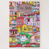 Levendige Italiaanse gevel Legpuzzel (Verticaal)