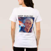 "Levendige jeugdige charme – modern T-shirt design (Achterkant)