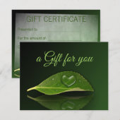 Levendige Kaart met leef-en-schoenkop in de vorm v (Voorkant / Achterkant)