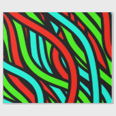 Levendige kabel cadeaupapier (Vlak)