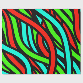 Levendige kabel cadeaupapier