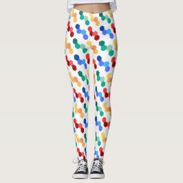 Levendige Kaleidoscoop Grafische Leggings