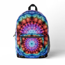 Levendige Kaleidoscoop Mandala Kleurrijke Kunst