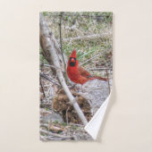 Levendige Kardinaal Bad Handdoek (Handdoek)