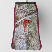 Levendige Kardinaal Golfheadcover (Draai 90)