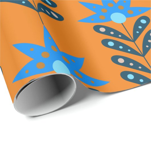 Levendige kerst cadeaupapier (Rol Hoek)