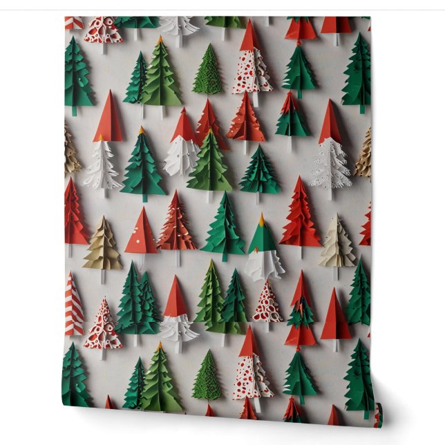 LEVENDIGE KERST Wallpaper Behang (Afrollen)