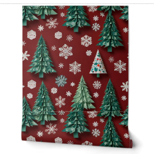 LEVENDIGE KERST Wallpaper Behang