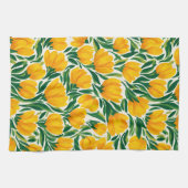 Levendige Keukenhanddoeken met Narcissen (Horizontaal)