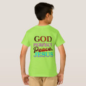 Levendige Kinderen Basic T-Shirt – Leuk & kleurrij (Achterkant volledig)