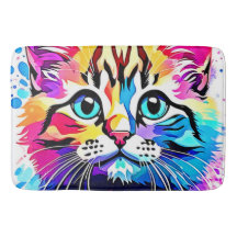 Levendige Kitty Vibes Design
