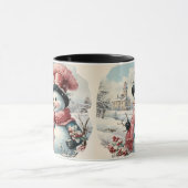 Levendige kleding, Retro Xmas Mok (Midden)