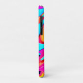Levendige kleur Chaos Art Case-Mate iPhone Case (Achterkant/links)