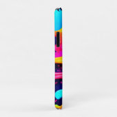 Levendige kleur Chaos Art Case-Mate iPhone Case (Achterkant/rechts)