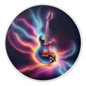 Levendige kleur elektrische gitaar keramische knop (Voorkant)