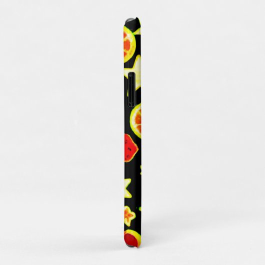 Levendige kleur Explosie Fruits Sterpatroon Case-Mate iPhone Case (Achterkant/rechts)