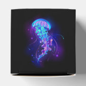 Levendige kleur gloeiende kwal bedankdoosjes (Bovenkant)