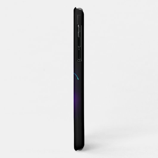 Levendige kleur gloeiende kwal Case-Mate iPhone case (Achterkant/links)