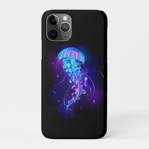 Levendige kleur gloeiende kwal Case-Mate iPhone case