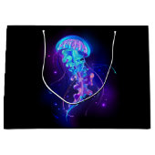 Levendige kleur gloeiende kwal groot cadeauzakje (Voorkant)