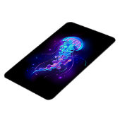 Levendige kleur gloeiende kwal magneet (Linkerzijde)