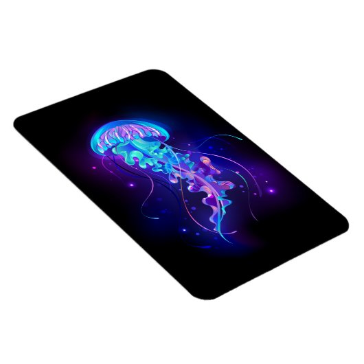 Levendige kleur gloeiende kwal magneet (Rechterzijde)