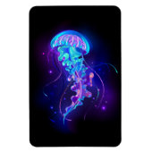 Levendige kleur gloeiende kwal magneet (Verticaal)