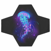 Levendige kleur gloeiende kwal voetbal (Enkel)