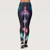 Levendige kleur Marine Life Leggings (Achterkant)