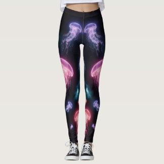 Levendige kleur Marine Life Leggings