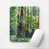 Levendige kleur schilderachtig Mousepad Muismat (Met muis)