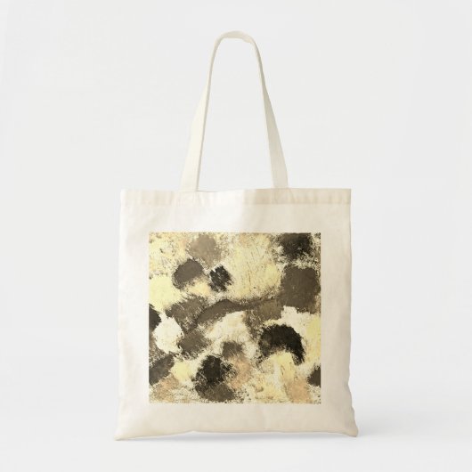 Levendige kleur Splash Abstracte kunst Tote Bag (Voorkant)