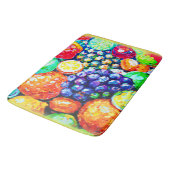 Levendige kleur van vruchten. Bestel nu Badmat (Gekanteld)