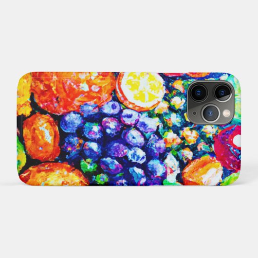 Levendige kleur van vruchten. Bestel nu Case-Mate iPhone Case (Achterkant (horizontaal))