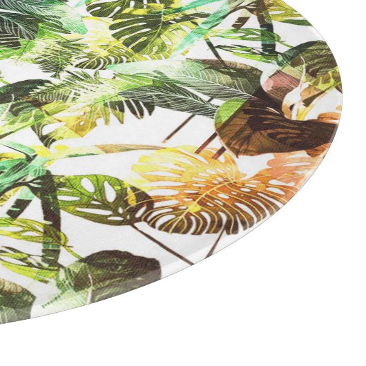 Levendige kleuren Abstract patroonontwerp Snijplank (Hoek)