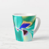 Levendige kleuren afdrukken kleine latente Mok (Rechterhoek)