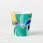 Levendige kleuren afdrukken kleine latente Mok (Voorkant)