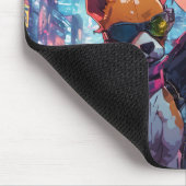 Levendige kleuren Autisme Moeder Mousepad Muismat (Hoek)