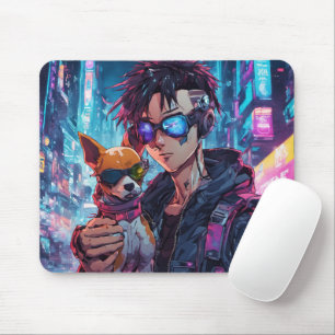 Levendige kleuren Autisme Moeder Mousepad Muismat