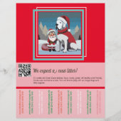 Levendige kleuren die flyer Christmas verkopen (Voorkant)