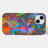 Levendige kleuren die kunst schilderen Case-Mate iPhone case (Achterkant (horizontaal))