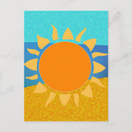 Levendige kleuren Florida... Waar de zon woont Briefkaart