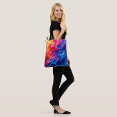 Levendige kleuren Fusion Art Tote Bag (Op model)