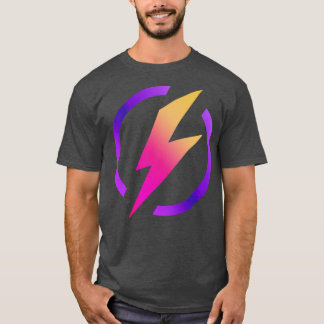 Levendige kleuren Lightning T-shirt